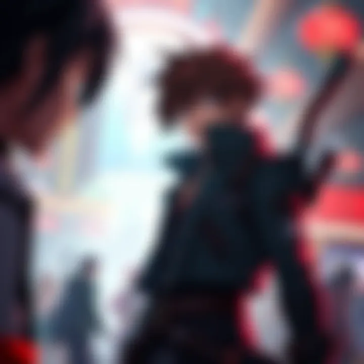 Narrative Highlights from the Neo Spin-Off in RWBY Illustration depicting key moments from the Neo spin-off storyline highlighting narrative expansion