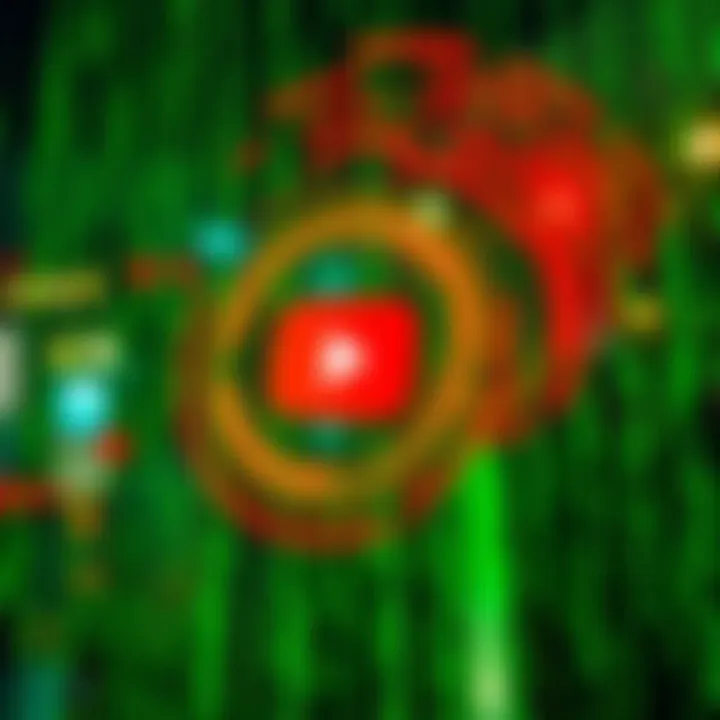 Visual representation of the Matrix Neo spinning effect with dynamic motion and green digital rain in the background