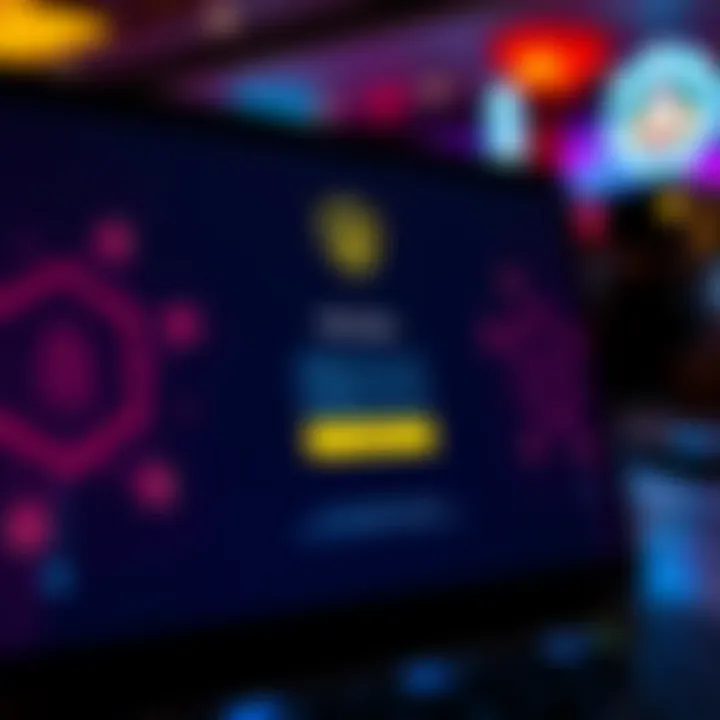 User interface showing secure login screen for Neo Spin Casino on a digital device