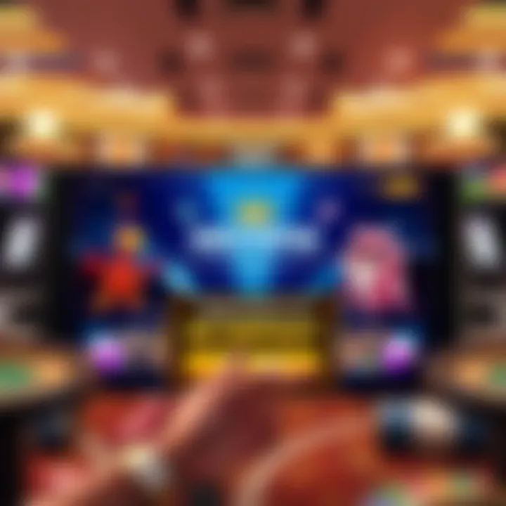 Illustration of Neo Spin Casino interface highlighting no deposit bonus offer