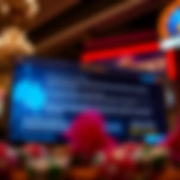 Illustration of an online casino interface highlighting bonus terms and conditions for Australian players