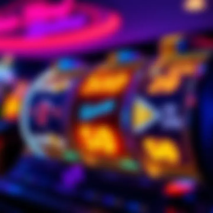 Visual Representation of Neo Spins Free Spins in Online Pokies Illustration of spinning reels with glowing symbols representing free spins in online pokies