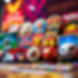 Colorful assortment of casino game icons representing diverse offerings on Neospin platform