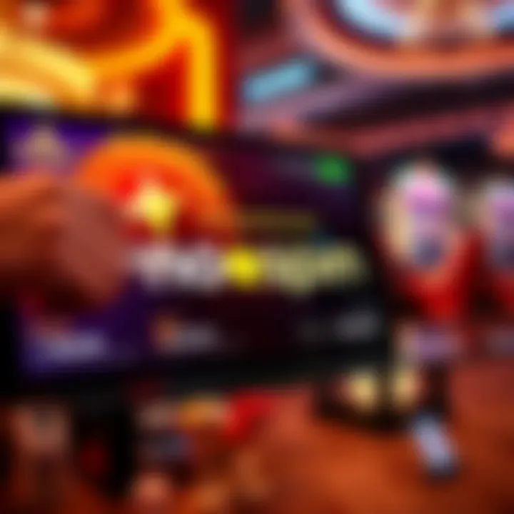 Illustration depicting a digital bonus code being activated on an online casino platform