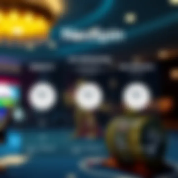 Graphic comparing benefits of different casino bonuses with emphasis on no deposit offers and wagering requirements