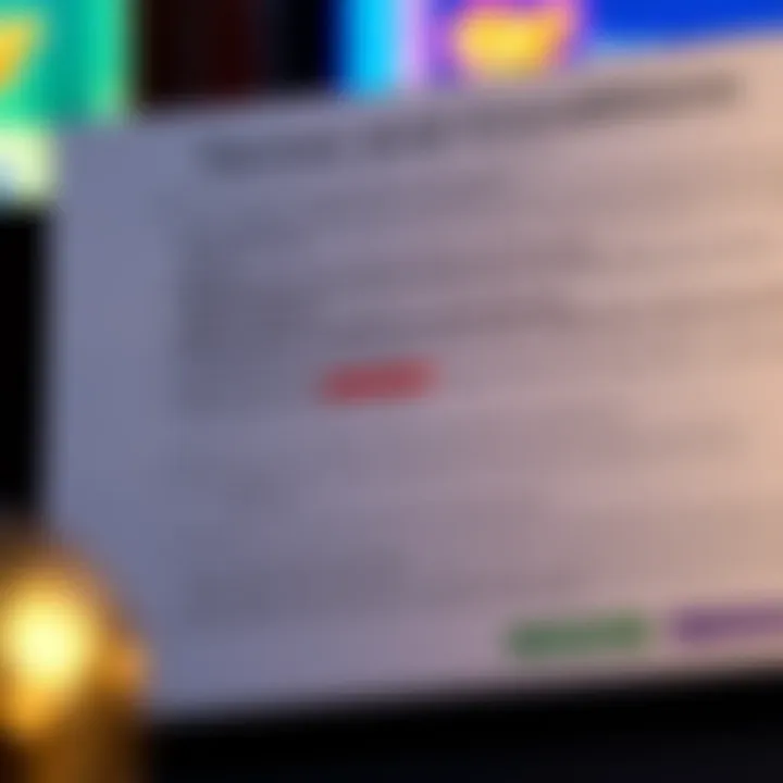 Graphic showing terms and conditions checklist with highlighted important points for bonus use