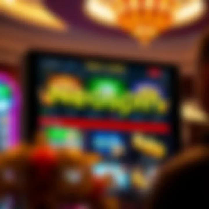 Digital display of Neospin Casino bonus codes and promotional offers