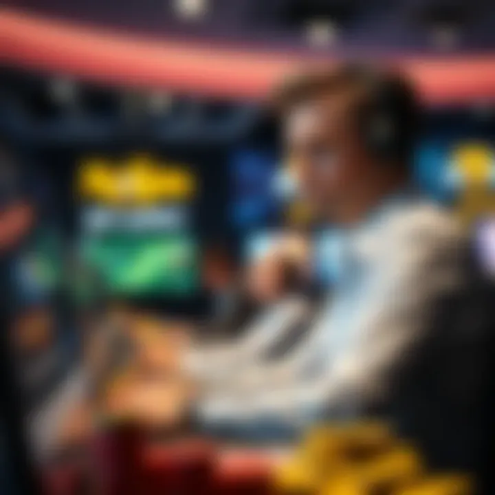 Customer support agent assisting with online casino inquiries