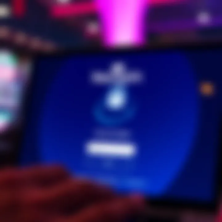 Secure login interface for Neospin Casino accessed on a digital device