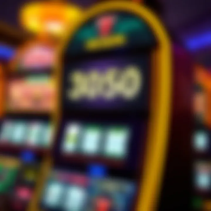 Illustration showing a casino slot machine with bonus codes highlighted on the screen