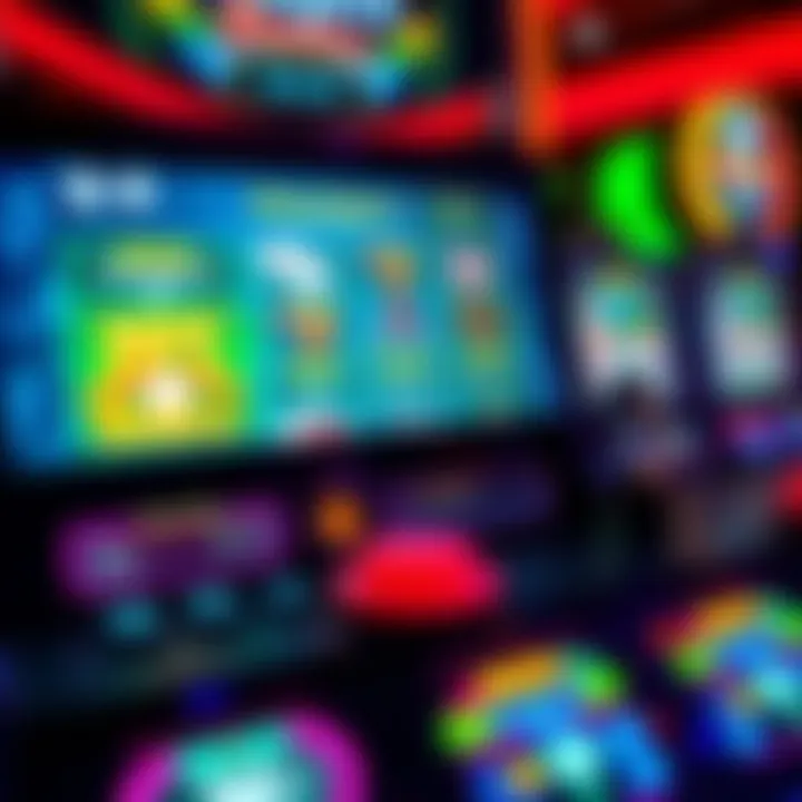 Bonus features and rewards highlighted on Neospin Casino pokies interface for enhanced player experience