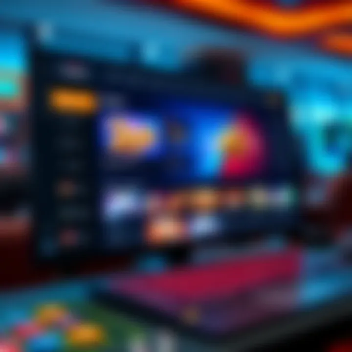 Modern user interface showing a secure online casino dashboard with bonus offers and payment options