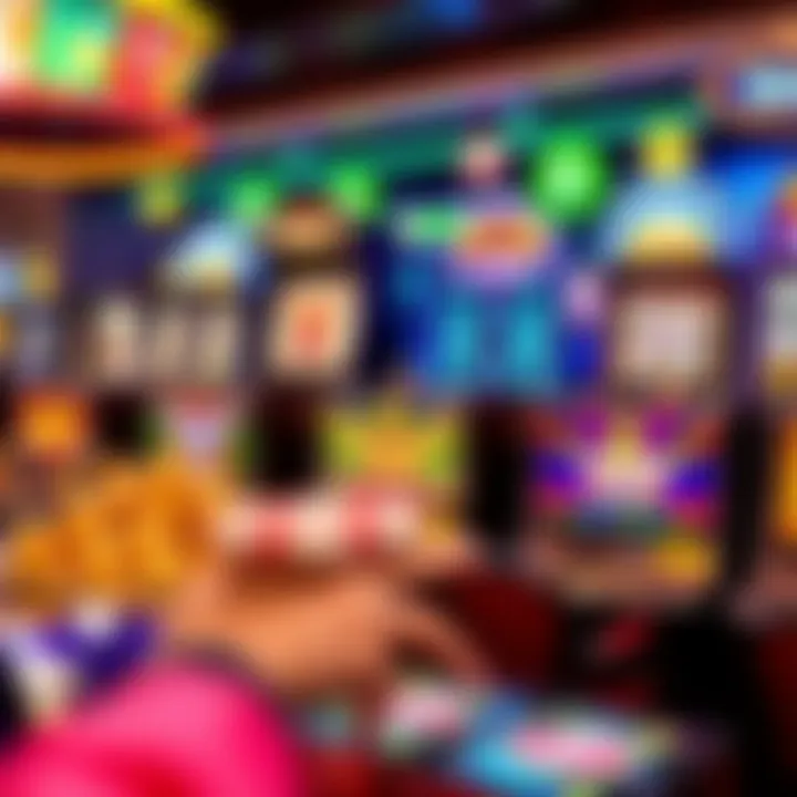 Colorful selection of casino games available for real money play at Neospin Casino