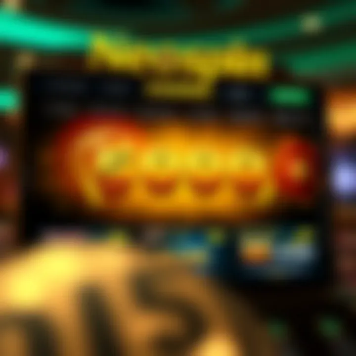 Illustration of a digital casino interface displaying bonus codes and promotional offers