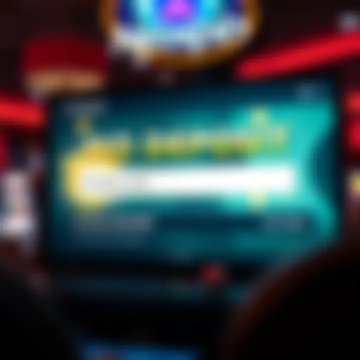 Bright casino interface showcasing no deposit bonus code entry