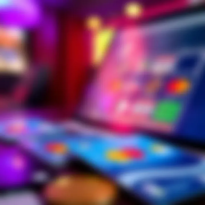 Secure payment methods icons including credit cards and digital wallets for online transactions