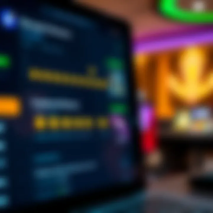 Customer reviews and star ratings displayed on a digital platform highlighting feedback trends