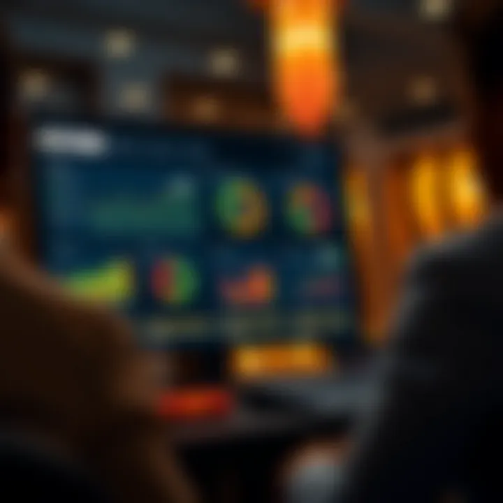 Dashboard interface showcasing insurance policy management tools