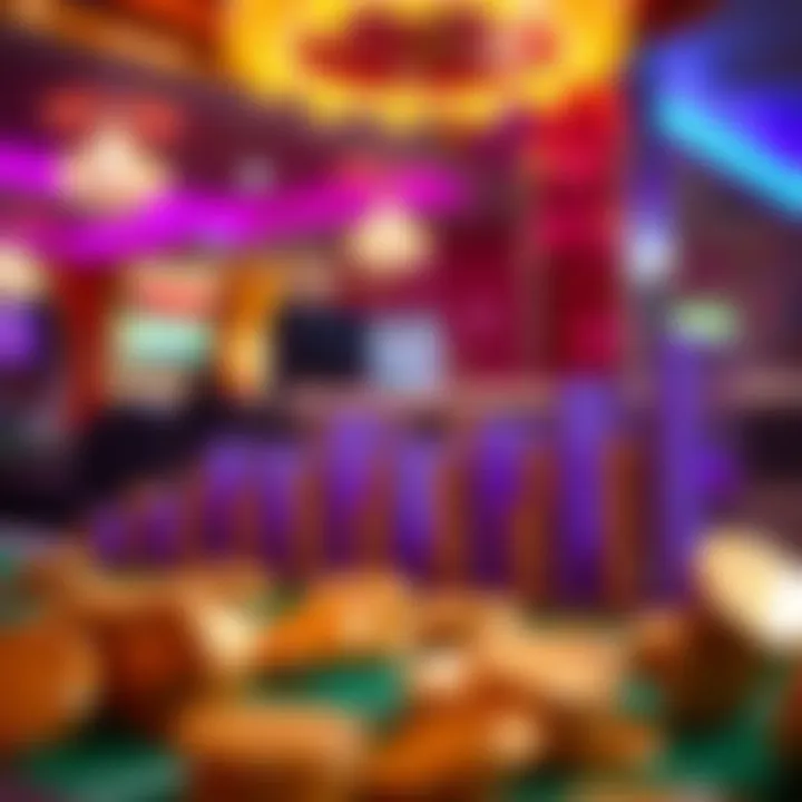 Illustration showing cashback rewards accumulating over time from online casino bets