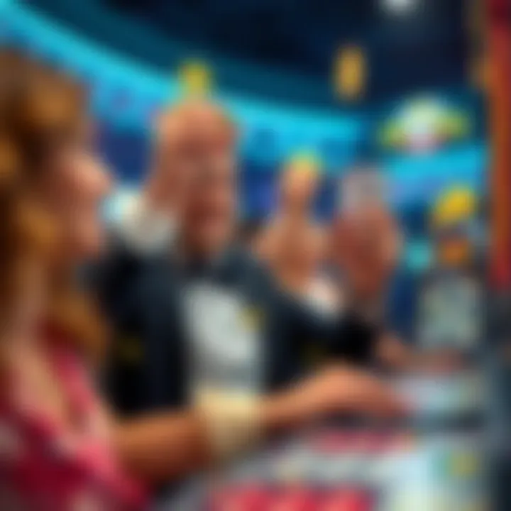 Illustration showing a player winning with Neospin casino no deposit bonus